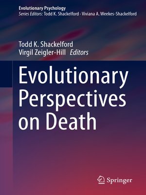 cover image of Evolutionary Perspectives on Death